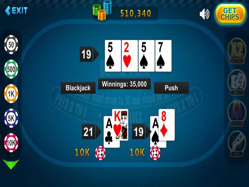 Quy tắc chơi game bài đổi thưởng blackjack sẽ tương tự như chơi bài xì dách của Việt Nam